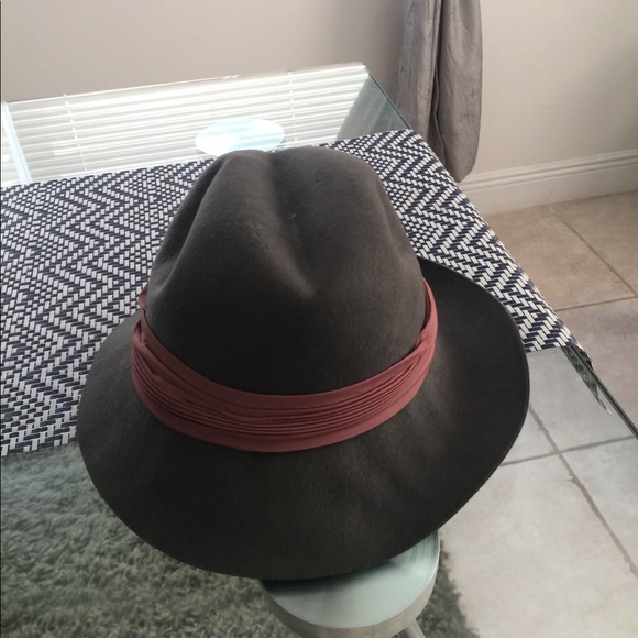 Vintage Sexy gray wool felt hat - Picture 7 of 13